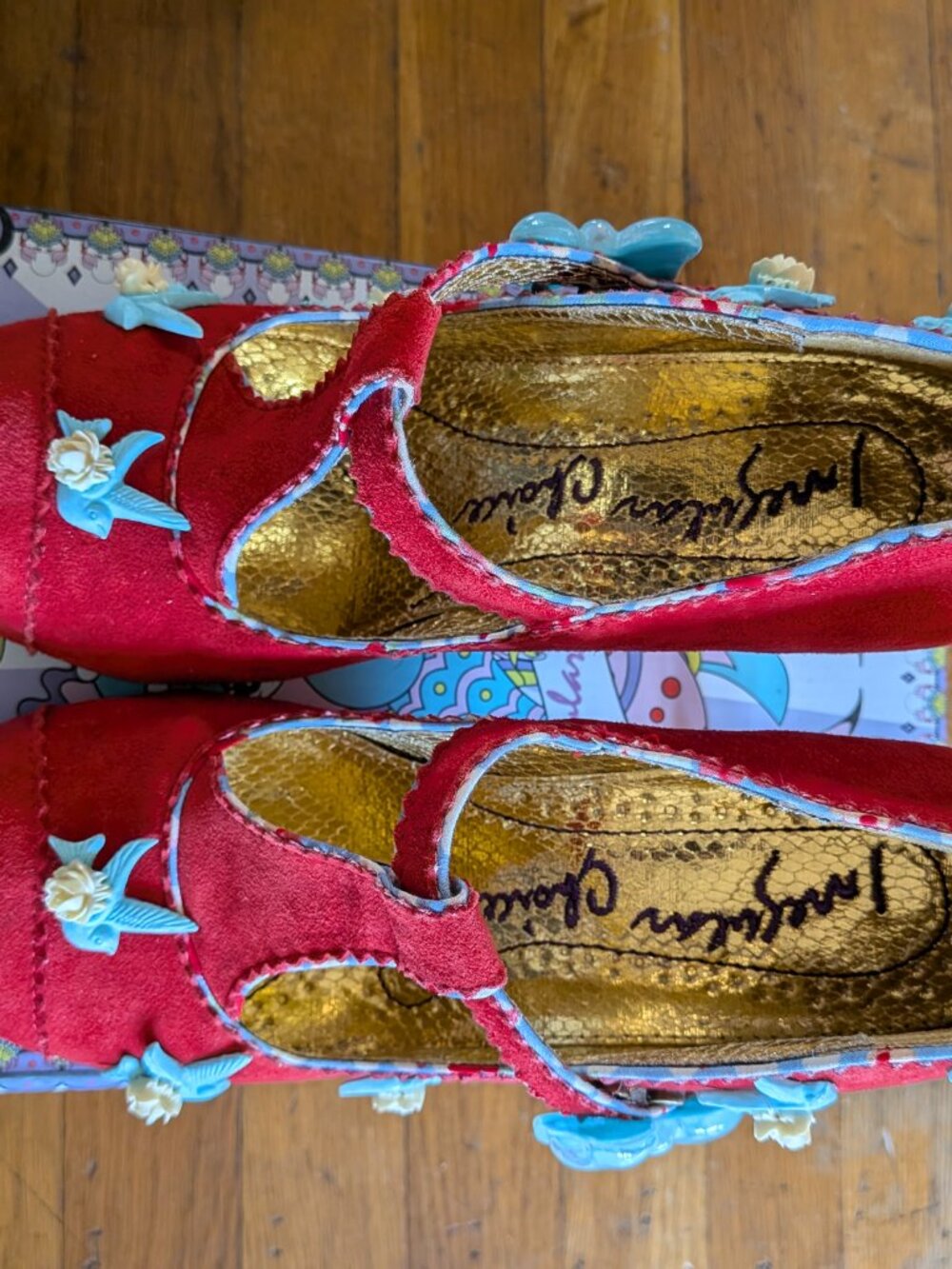 Irregular Choice Fresh Cut Grass Red Heels 2012 - Picture 4 of 11